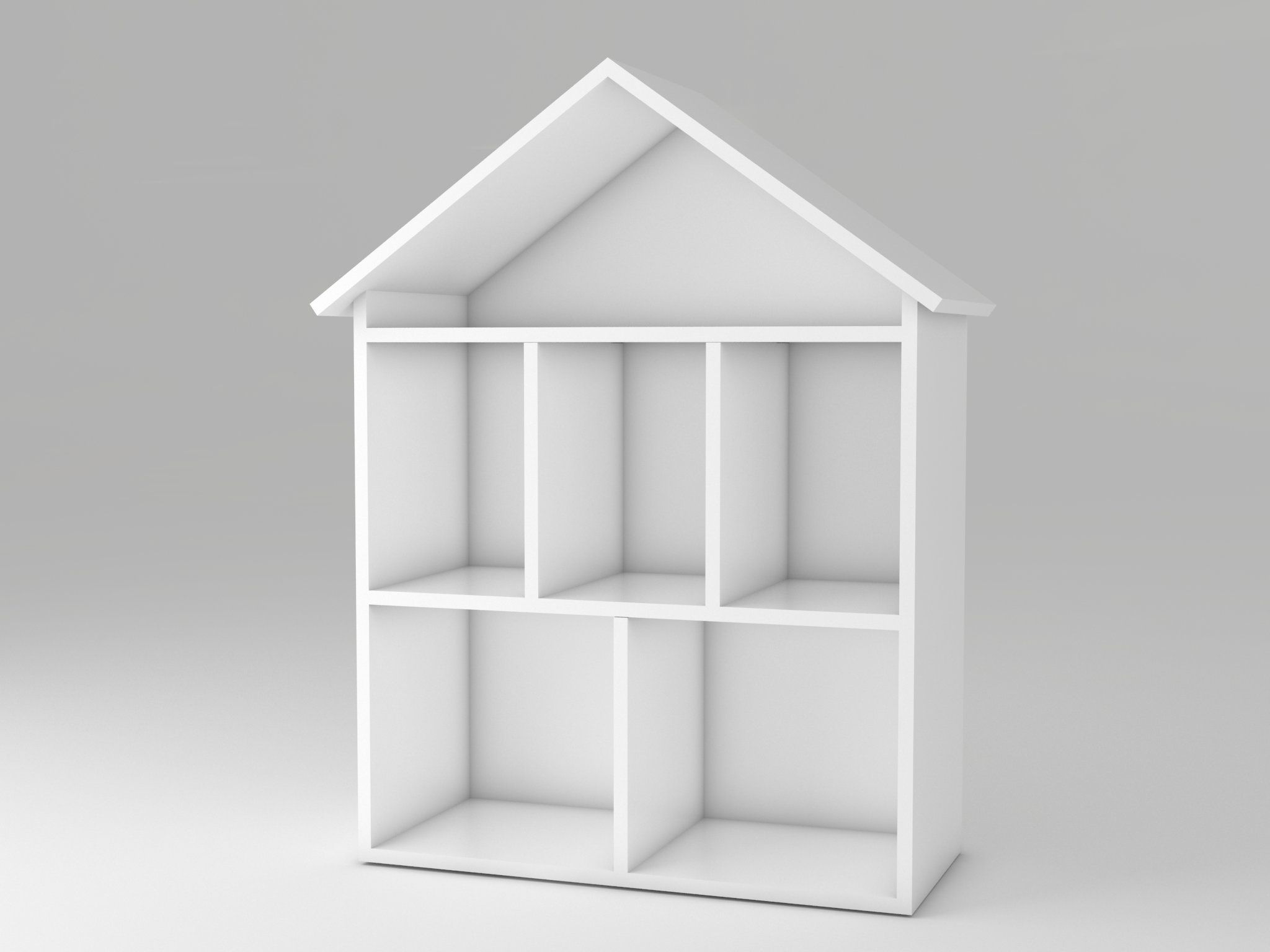 Becks domček S - knižnica